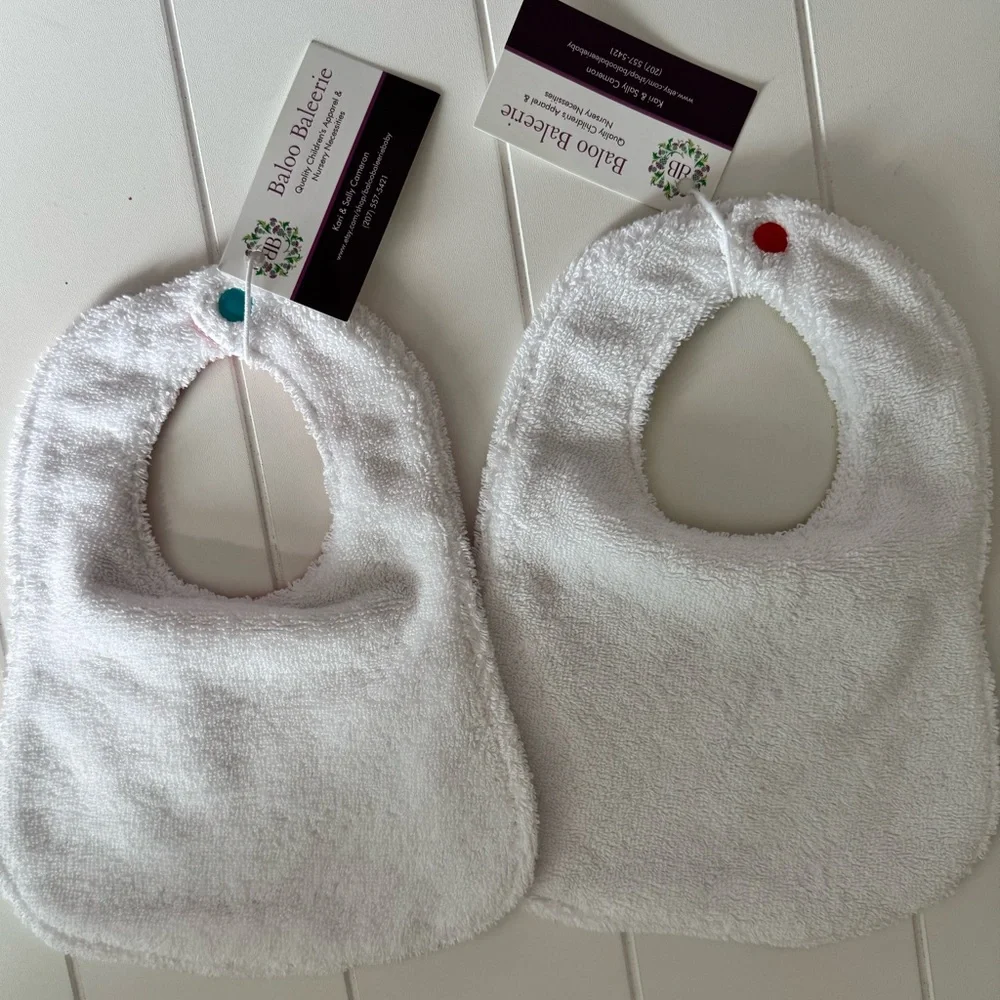 Handmade Retail $50 NWT Baby Bibs